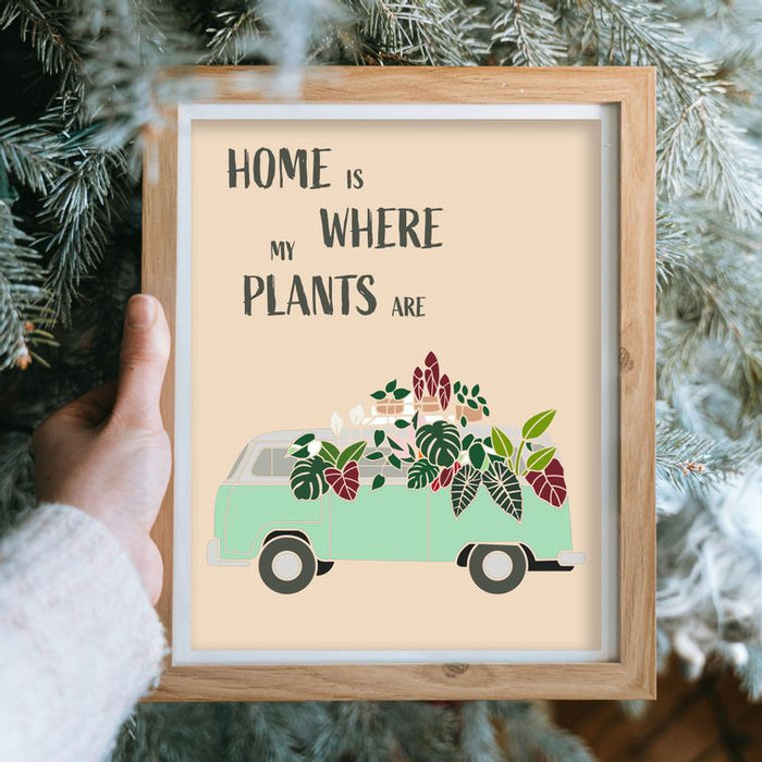 "Plant Van" Print